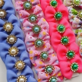 Laço P - Floral - Pacote com 50und