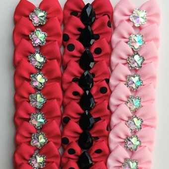 Laço M - Flor Furtacor - Pacote com 30und