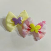 Laço de Gorgurão M - Borboleta - Pacote com 50und