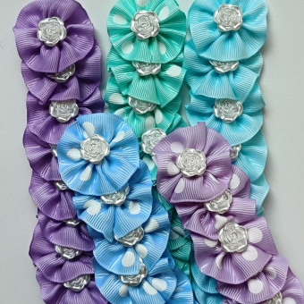 Fuxico M - Bolinhas - Pacote com 50und