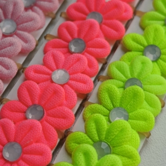 Flor para Penteado - Pacote com 30und