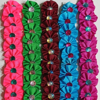 Fuxico P - Pérola Colorida - Pacote com 50und