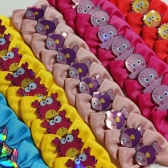 Laço M - Fundo do mar - Pacote com 50und