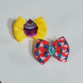 Laço M - Cupcake - Pacote com 50und