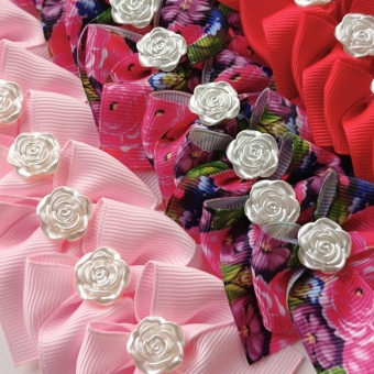 Laço de Orelha - Liso Estampado - Pacote com 50und