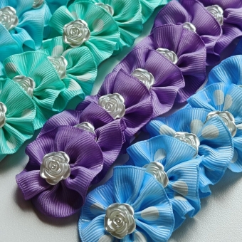 Fuxico M - Bolinhas - Pacote com 50und